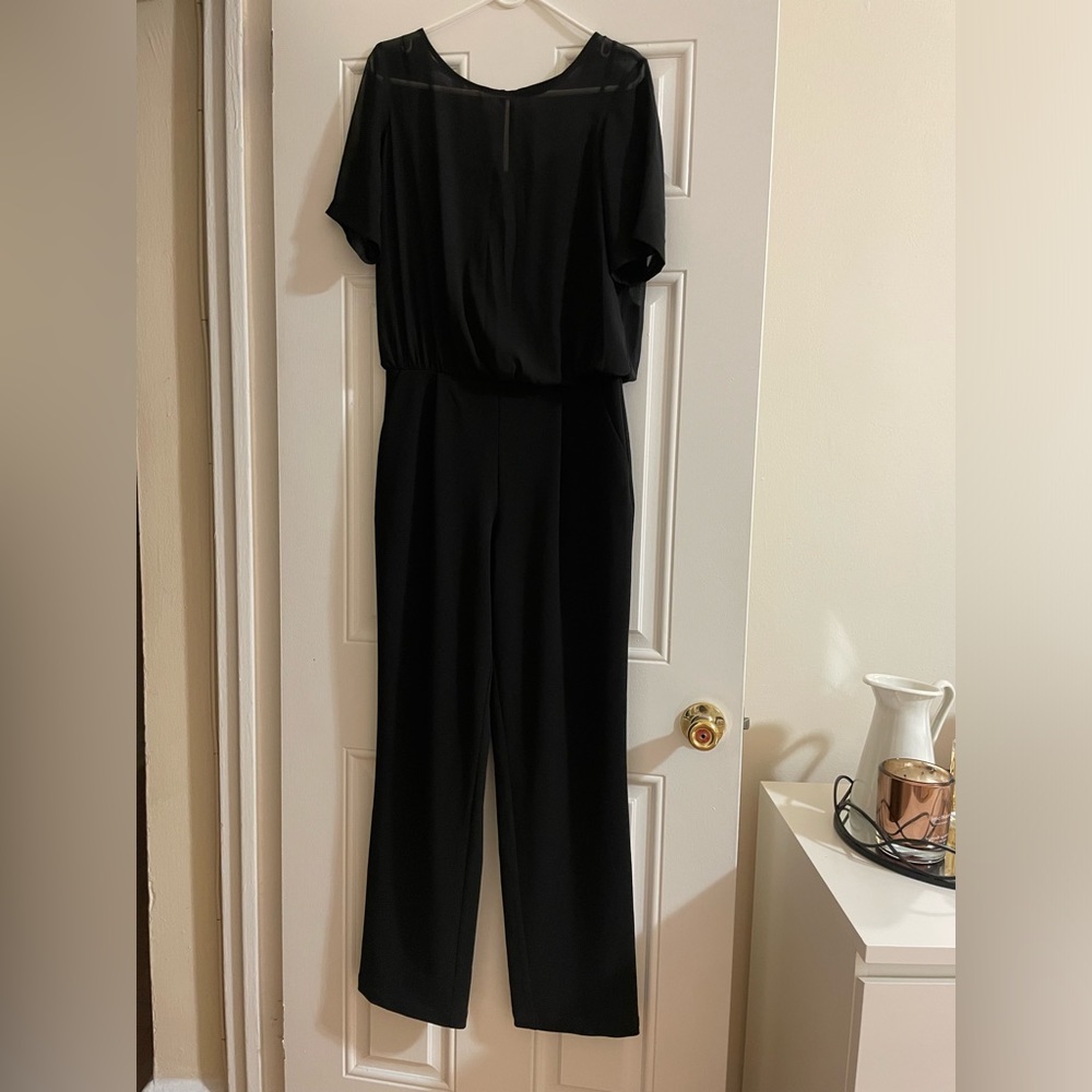 Women’s Black Calvin Klein Jumpsuit size 8